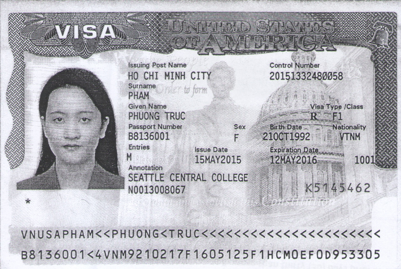 VISA MỸ : TRÚC PHƯƠNG
